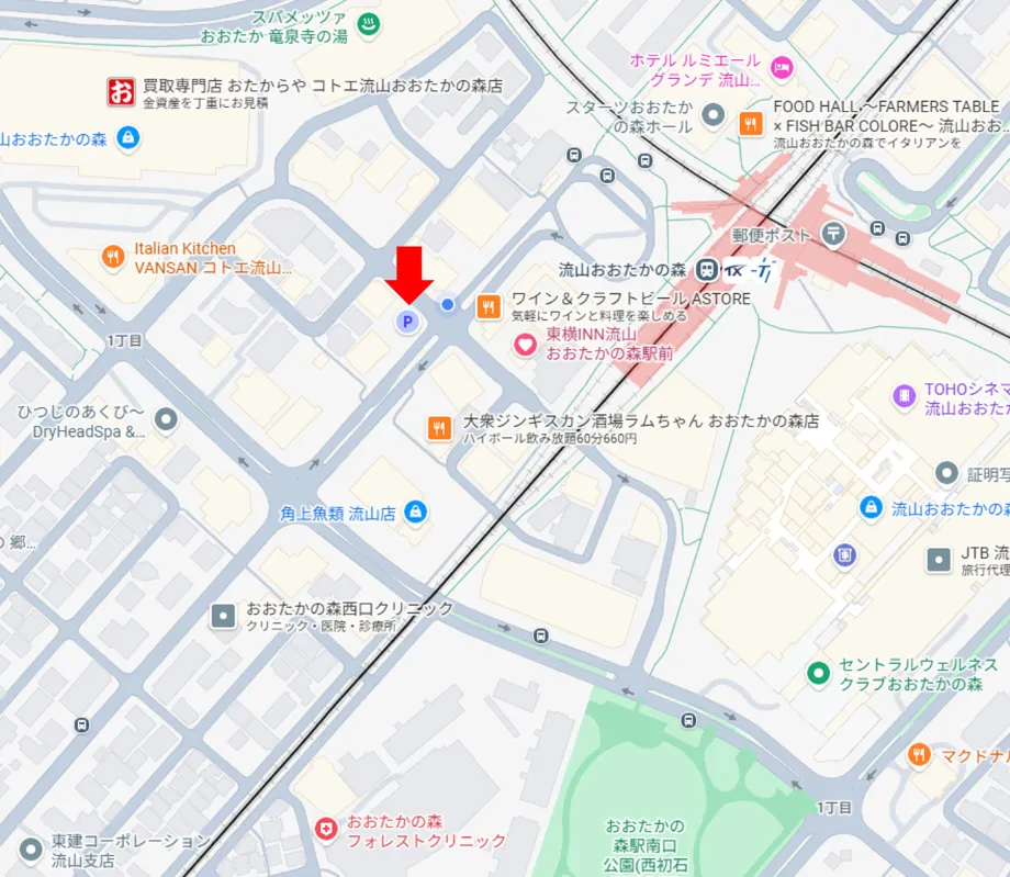 タイムズ流山おおたかの森第９千葉県流山市おおたかの森西１－８